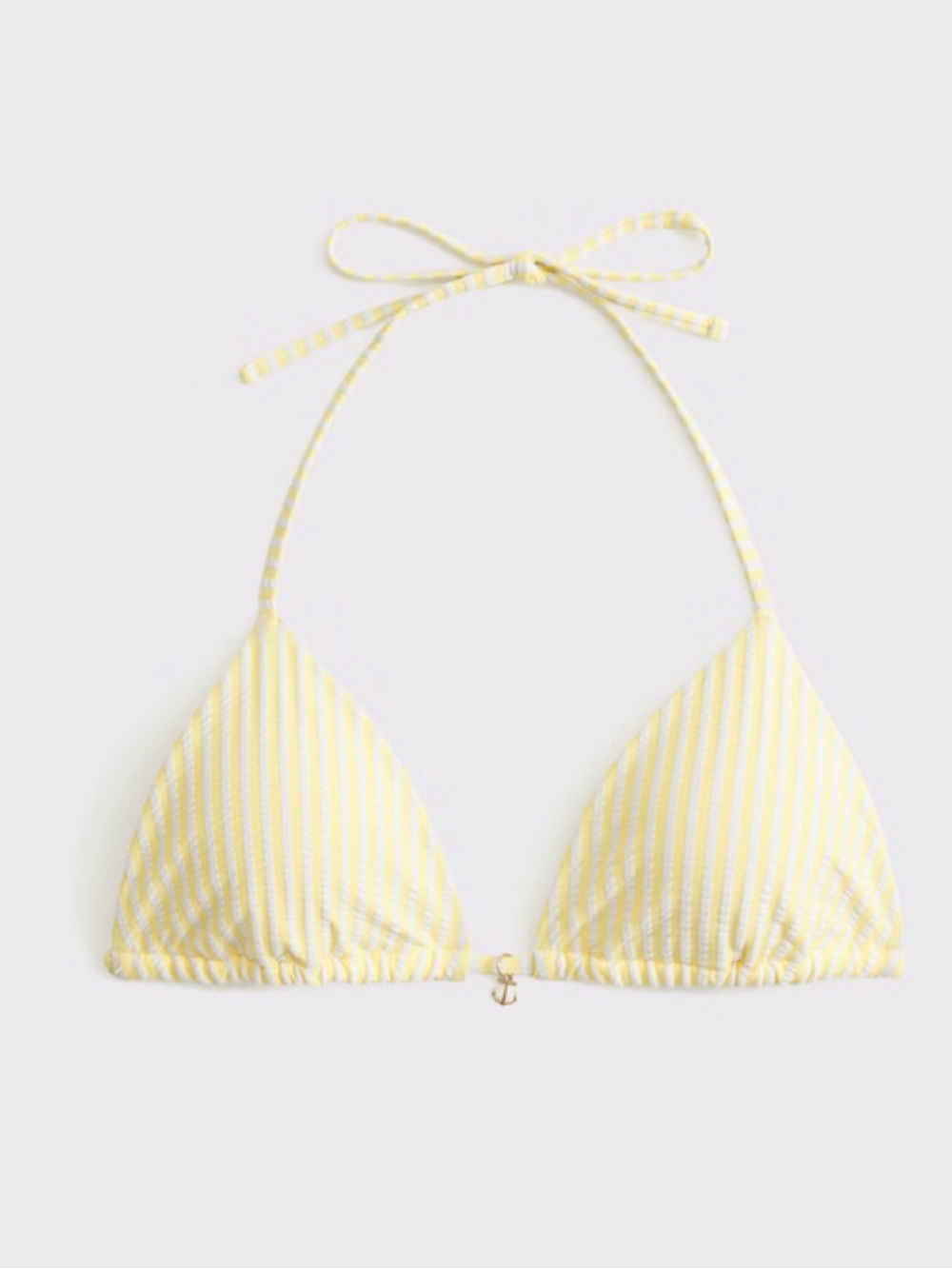 A&F Halter String Triangle Bikini Top - Picture 6 of 7